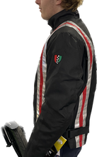 Load image into Gallery viewer, Men's 6.0 Jacket Black with Red Stripe