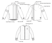 Load image into Gallery viewer, Men's 6.0 Jacket Blue/Tan