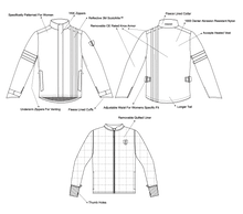 Load image into Gallery viewer, Women's 6.0 Jacket Black/Red