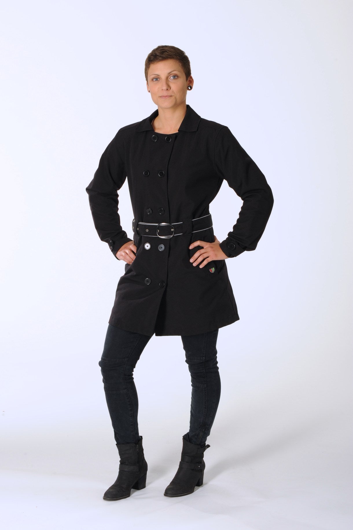 The Turiste Trenchcoat Black – corazzo design