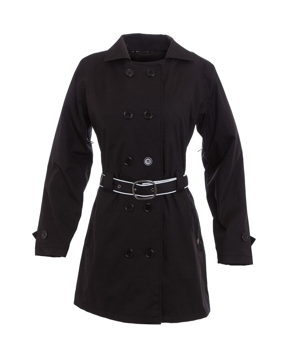 The Turiste Trenchcoat Black – corazzo design